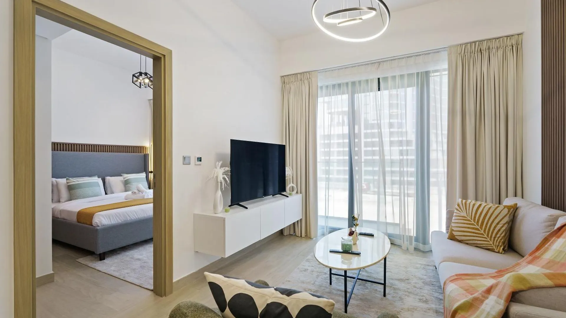 Apartment Comfortable 1 Bedroom In Meydan Near Downtown Dubai