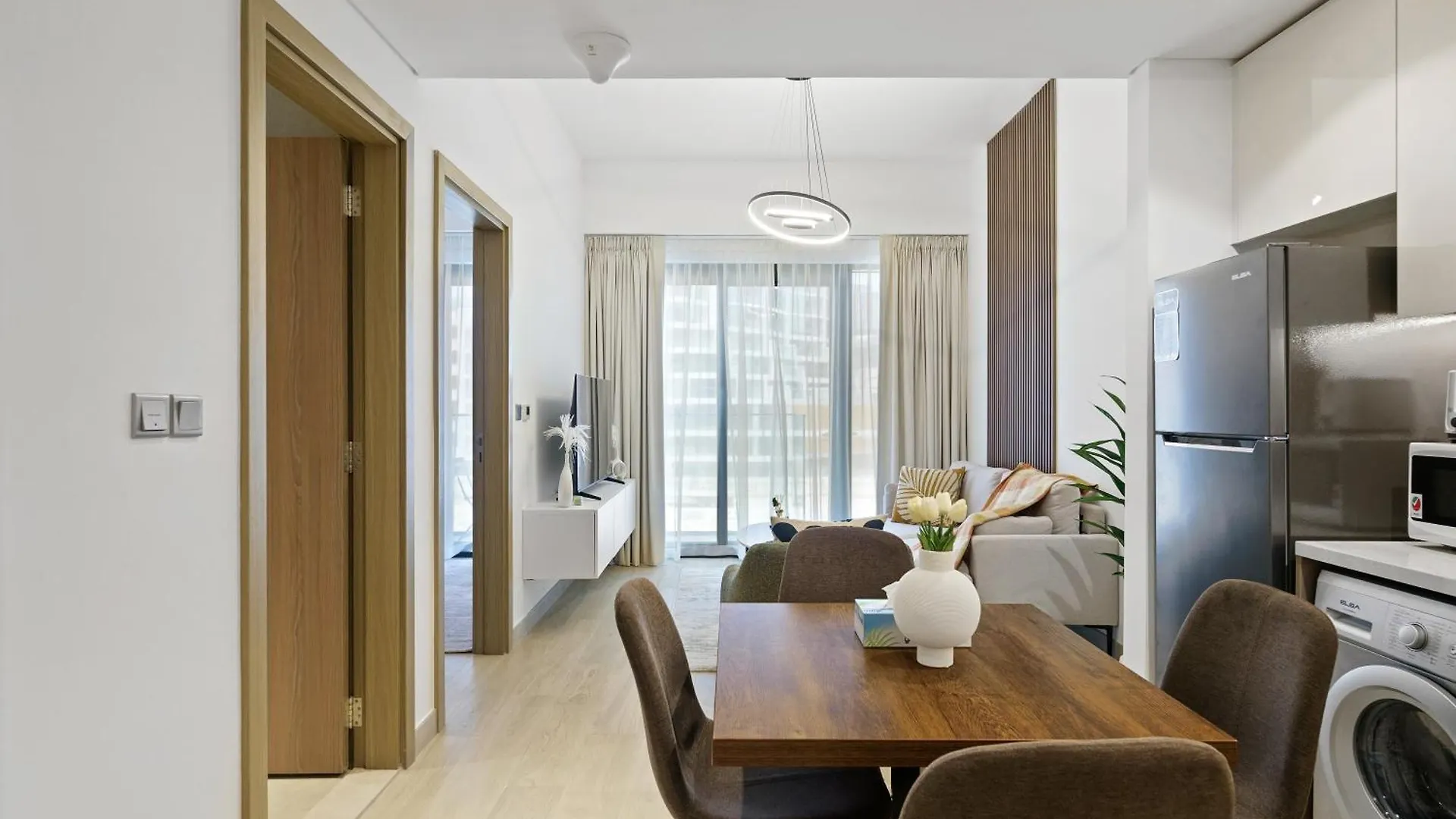 Apartment Comfortable 1 Bedroom In Meydan Near Downtown Dubai